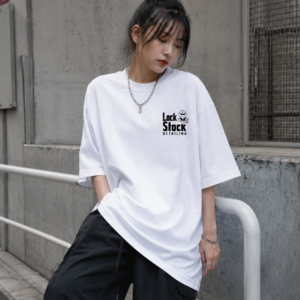 lock stock logo tee